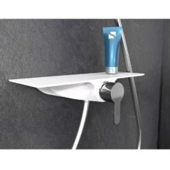 Schütte Duscharmatur Waterway Mit Ablage In Chrom-weiß -Badmobel Verkauf 9787 3