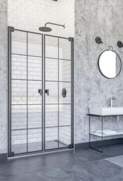 Doccia Doha Pendeltür In Nische Dusche Industrial Design