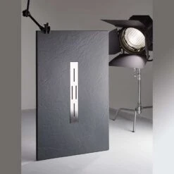 Doccia Ardesia Duschwanne Mineralguss Stein Rechteckig Extra Flach XXL