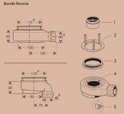 Doccia Ardesia Duschwanne Mineralguss Stein Rechteckig Extra Flach XXL 9 Doccia Ardesia Duschwanne Mineralguss Stein Rechteckig Extra Flach XXL -Badmobel Verkauf 9967 3