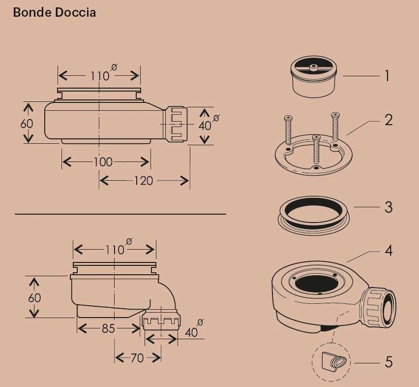 Doccia Ardesia Duschwanne Mineralguss Stein Rechteckig Extra Flach XXL 6 Doccia Ardesia Duschwanne Mineralguss Stein Rechteckig Extra Flach XXL – Bild 4